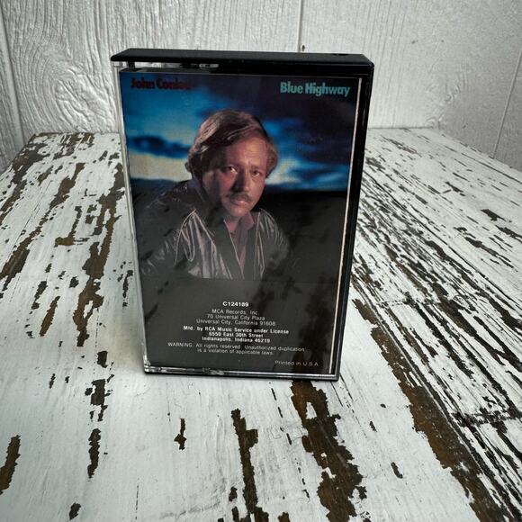 John Conlee Blue Highway 1984 Cassette Tape C124189 MCA Records USA Country Vtg - Picture 3 of 5